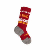 USC Trojans Cardinal SW Blanket Crew Socks